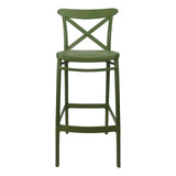Cross Back Bar Stools | In Stock