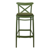 Cross Back Bar Stools | In Stock