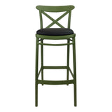 Cross Back Bar Stools | In Stock