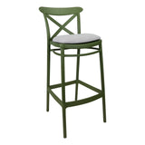 Cross Back Bar Stools | In Stock