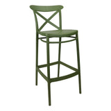 Cross Back Bar Stools | In Stock