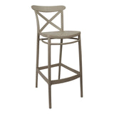 Cross Back Bar Stools | In Stock
