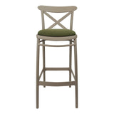 Cross Back Bar Stools | In Stock