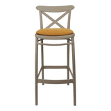 Cross Back Bar Stools | In Stock