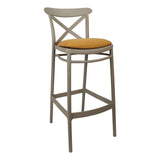Cross Back Bar Stools | In Stock