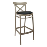 Cross Back Bar Stools | In Stock
