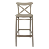 Cross Back Bar Stools | In Stock