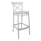 Cross Back Bar Stools | In Stock