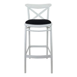 Cross Back Bar Stools | In Stock