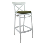 Cross Back Bar Stools | In Stock