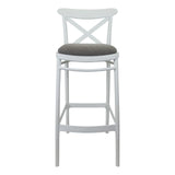 Cross Back Bar Stools | In Stock