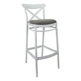 Cross Back Bar Stools | In Stock