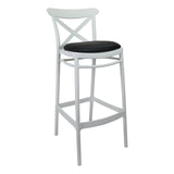 Cross Back Bar Stools | In Stock