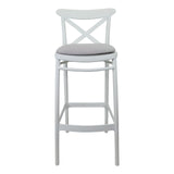 Cross Back Bar Stools | In Stock