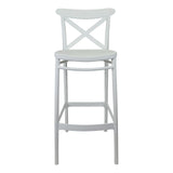 Cross Back Bar Stools | In Stock