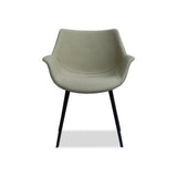 Nufurn Archer Tub Chair for Restaurant Dining and Lounge Seating in Hotels, Pubs, Clubs & Restaurants.  Synthetic leather and metal legs