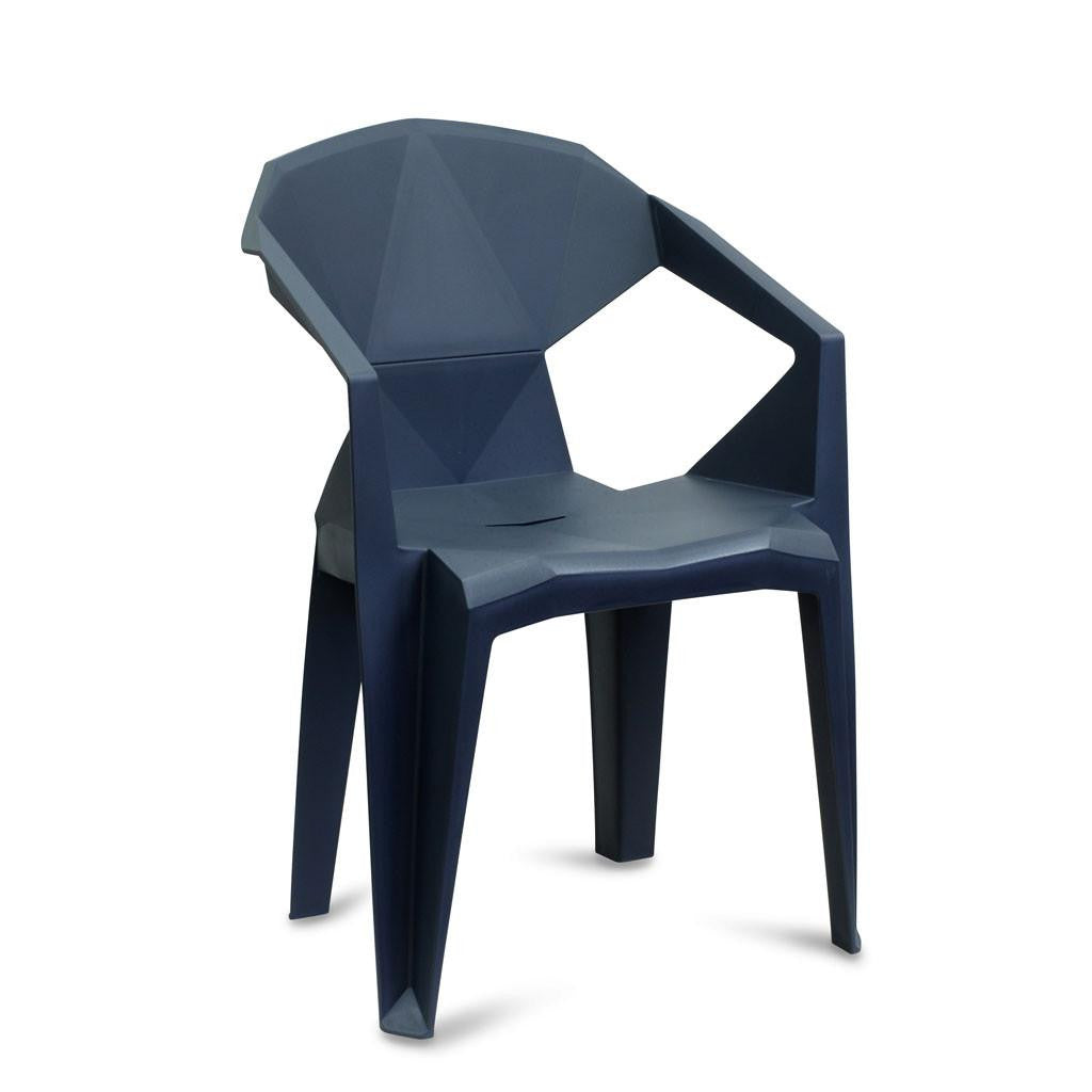 Monoblock chair deals with arm