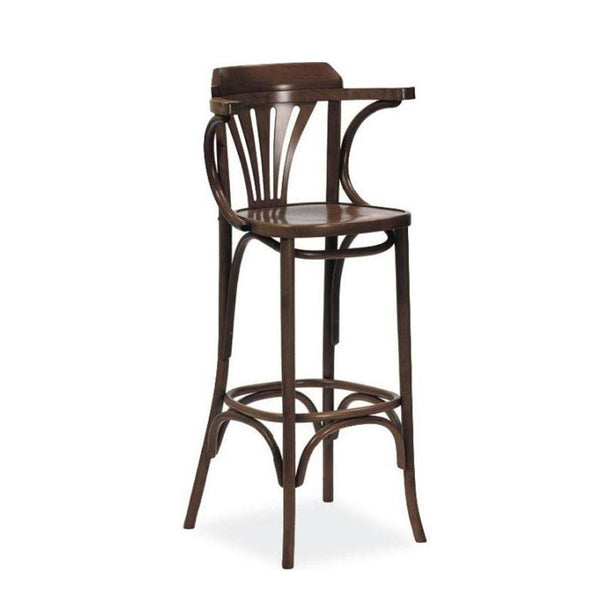 PAGED H-5172 'Dublin' Bentwood Arm Bar Stool | Nufurn Commercial Furniture 