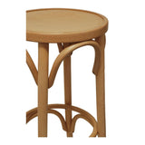 PAGED C-4375 'Dublin B' Bentwood Stool - Natural