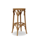 natural bentwood bar stool - dublin