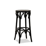 bentwood bar stool black - dublin