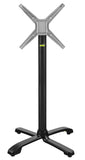 Auto Adjust SX26 Bar Height Flip Top Stackable Table Base Black