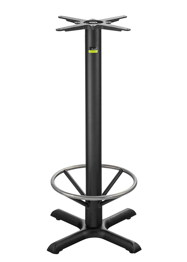 Auto Adjust KX22 (Bar Height with Foot Ring) Table Base | In Stock | Nufurn Commercial Furniture 