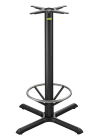 Auto Adjust KX30 Bar Height with Foot Ring Table Base | In Stock | Nufurn Commercial Furniture 