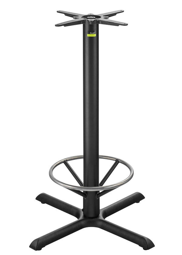 Auto Adjust KX30 Bar Height with Foot Ring Table Base | Nufurn Commercial Furniture 