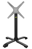Auto Adjust SX26 Flip Top Stackable Table Base Black