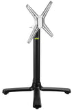 Auto Adjust SX26 Flip Top Stackable Table Base Black