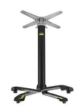 Auto Adjust SX26 Flip Top Stackable Table Base Black