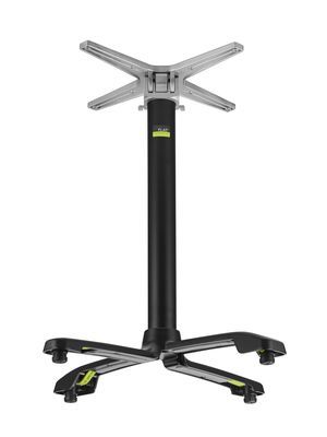 Auto Adjust SX26 Flip Top Stackable Table Base Black