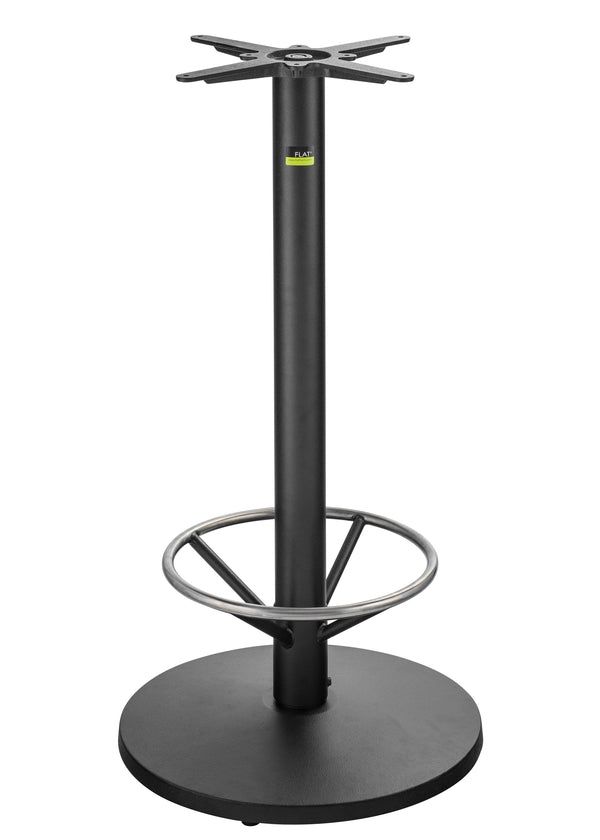 Auto Adjust UR22 Bar Height with Foot Ring Table Base | Nufurn Commercial Furniture 