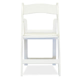 white folding chair - americana chair