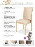 CBD 21 Highback Restaurant Chair : Aluminium Wood Look - Nufurn Commercial Furniture