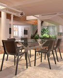 Beekat by Resol -  Chocolate - Outdoor Restaurant and Cafe Chair - Nufurn Commercial Furniture
