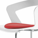 white cafe chair - ibis by metalmobil