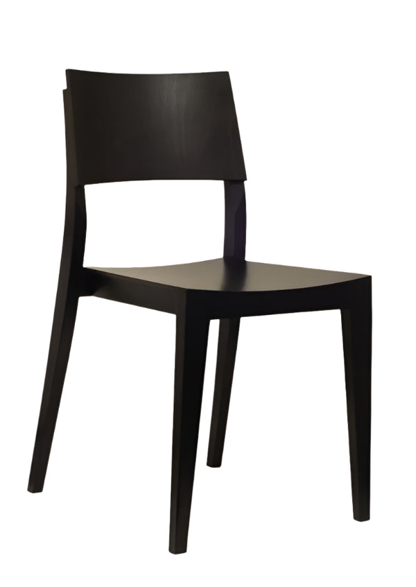 Icon - Bon Bentwood Side Chair - Dark Walnut - Restaurant and Cafe Chair | Nufurn Commercial Furniture 