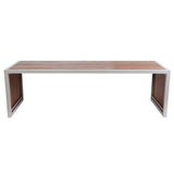 Jacaranda Sled Outdoor Dining Table