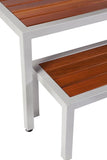 Nufurn Jacaranda Outdoor 4 Leg Dining Tables with Jarrah Slats or Futurewood Slat Table Tops