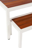 Nufurn Jacaranda Outdoor 4 Leg Dining Tables with Jarrah Slats or Futurewood Slat Table Tops