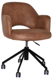 Arm Chair Albury Castor | In Stock | Nufurn Commercial Furniture 