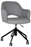 Arm Chair Albury Castor | In Stock | Nufurn Commercial Furniture 