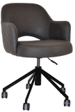 Arm Chair Albury Castor | In Stock | Nufurn Commercial Furniture 
