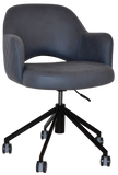 Arm Chair Albury Castor | In Stock | Nufurn Commercial Furniture 