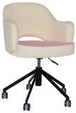 Arm Chair Albury Castor | In Stock | Nufurn Commercial Furniture 