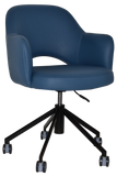 Arm Chair Albury Castor | In Stock | Nufurn Commercial Furniture 