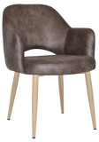 Arm Chair Albury Metal | In Stock | Nufurn Commercial Furniture 