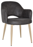 Arm Chair Albury Metal | In Stock | Nufurn Commercial Furniture 